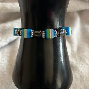 Colorful hematite Beaded Bracelet